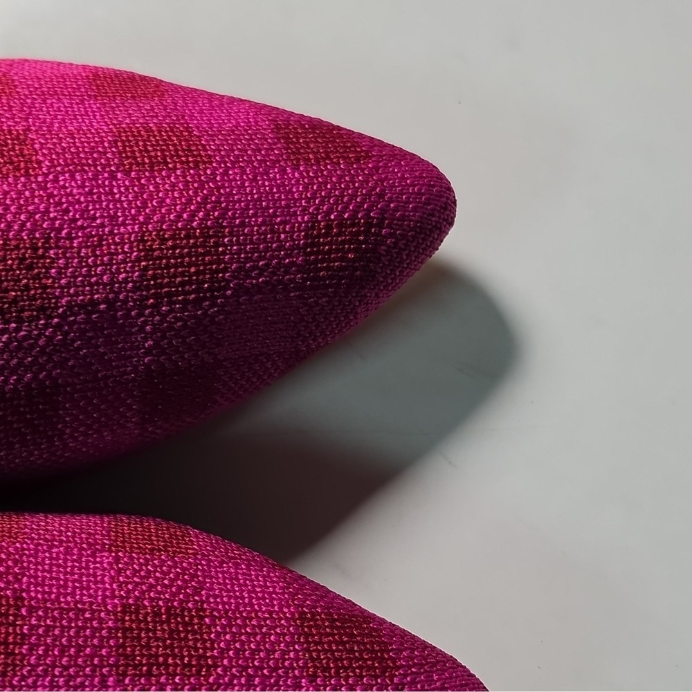 Rothy's Pink and Orange Pointed Knit Flats - Picture 2 of 4